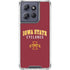 Iowa State University Collegiate Text Moto G 5G (2025) Clear Case