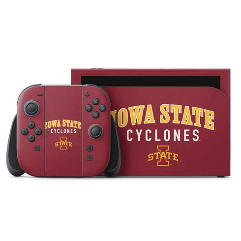 Iowa State University Collegiate Text Nintendo Skins