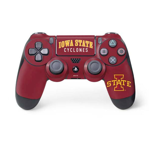 Iowa State University Collegiate Text PlayStation PS4 Skins