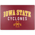 Iowa State University Collegiate Text Surface Laptop 7 15in Skin