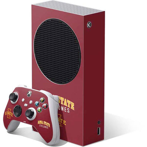 Iowa State University Collegiate Text Xbox Series S Skins
