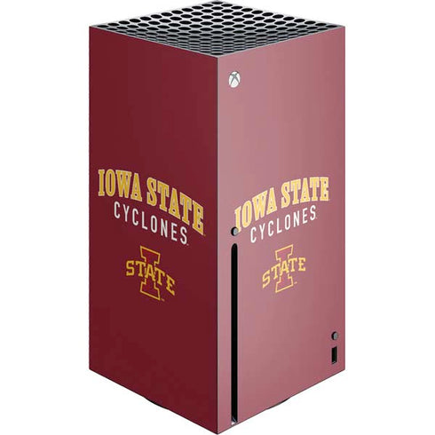 Iowa State University Collegiate Text Xbox Series X Skins
