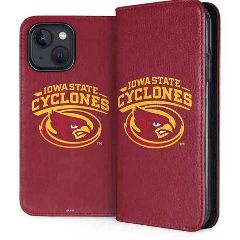 Iowa State University Cyclones iPhone 15 Plus Folio Case