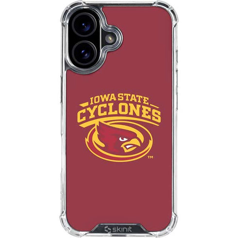 Iowa State University Cyclones iPhone 16 Clear Case