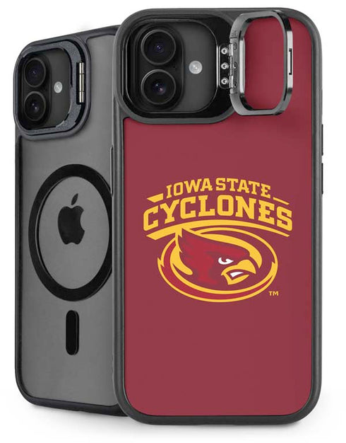 Iowa State University Cyclones iPhone 16 Plus Kickstand Case