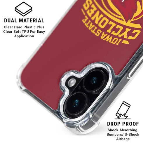 Iowa State University Cyclones iPhone 16 Plus MagSafe Case