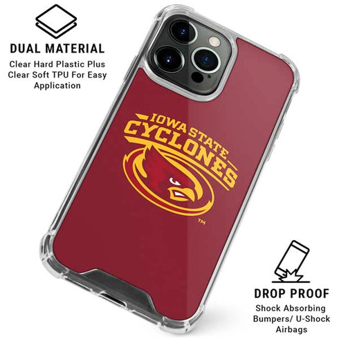 Iowa State University Cyclones iPhone 16 Pro Clear Case
