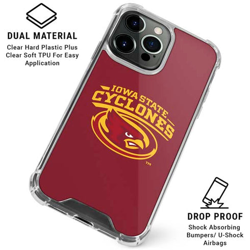 Iowa State University Cyclones iPhone 16 Pro Max Clear Case