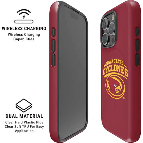 Iowa State University Cyclones iPhone 16 Pro Max Magsafe Impact Case