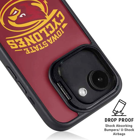 Iowa State University Cyclones iPhone 16e Kickstand Case