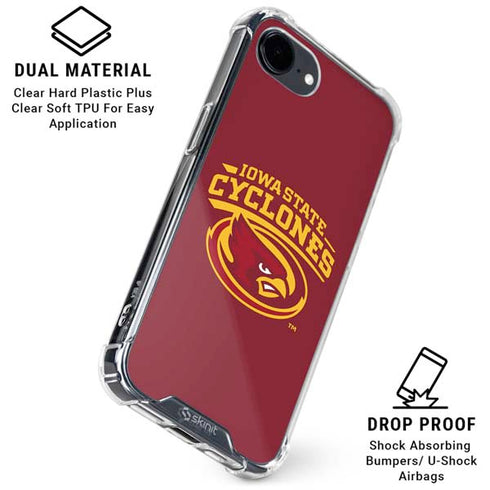 Iowa State University Cyclones iPhone 16e Clear Case