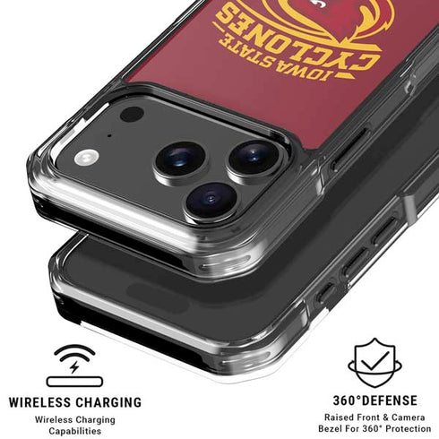 Iowa State University Cyclones iPhone 18 Pro Clear Case