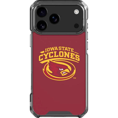 Iowa State University Cyclones iPhone 18 Pro Max Clear Case
