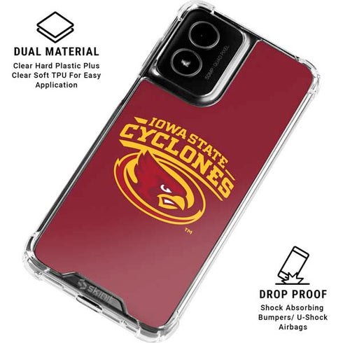 Iowa State University Cyclones Moto G Power 5G (2024) Clear Case