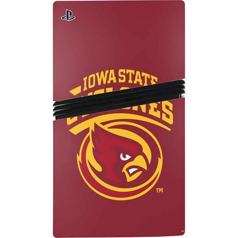 Iowa State University Cyclones PS5 Pro Console Skin