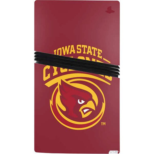 Iowa State University Cyclones PS5 Pro Console Skin