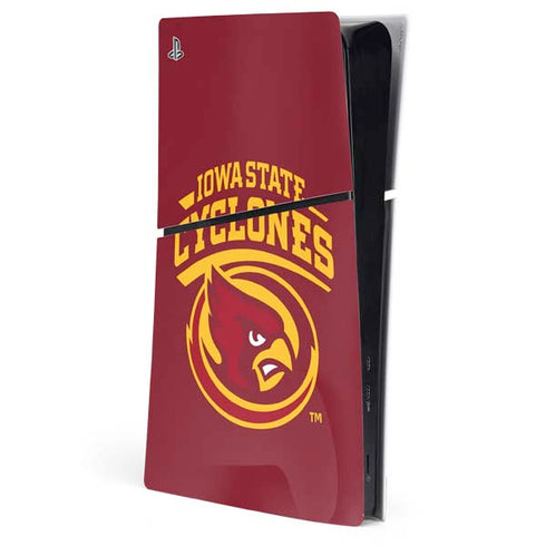 Iowa State University Cyclones PS5 Slim Digital Edition Console Skin
