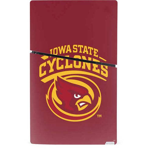 Iowa State University Cyclones PS5 Slim Digital Edition Console Skin