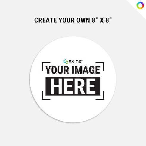 Custom 8" x 8" Floor Decal - Circle Skin