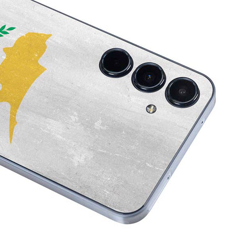 Cyprus Flag Distressed Galaxy A36 5G Skin