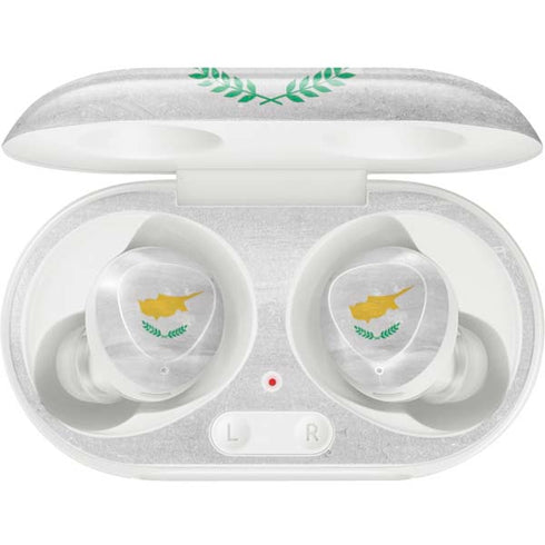 Cyprus Flag Distressed Galaxy Buds Plus Skin