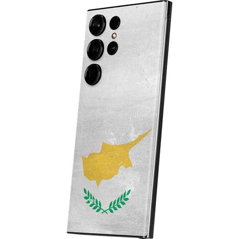 Cyprus Flag Distressed Galaxy Skins