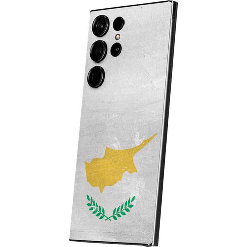 Cyprus Flag Distressed Galaxy S25 Ultra Skin
