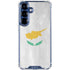 Cyprus Flag Distressed Galaxy S25 Clear Case