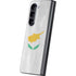 Cyprus Flag Distressed Galaxy Z Fold5 5G Skin