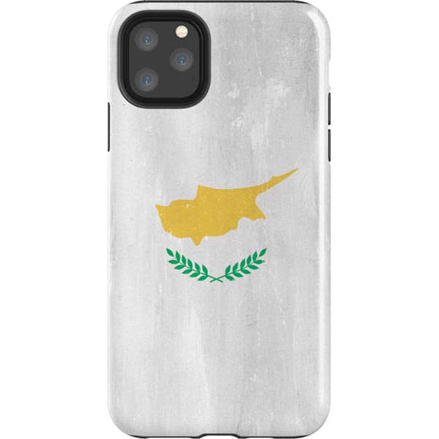 Cyprus Flag Distressed iPhone Cases