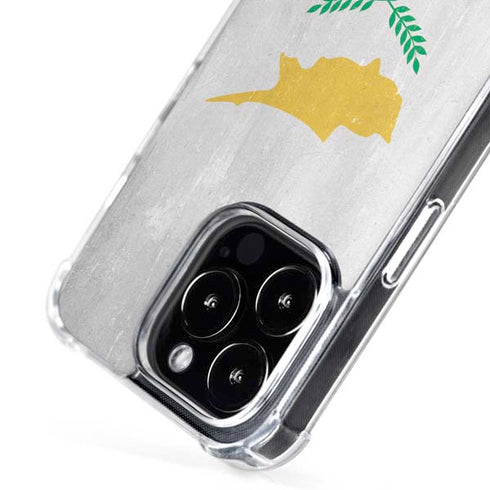 Cyprus Flag Distressed iPhone 16 Pro Max MagSafe Case