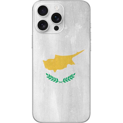 Cyprus Flag Distressed iPhone 16 Pro Max Skin