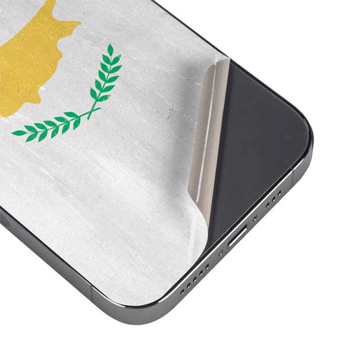 Cyprus Flag Distressed iPhone 16 Pro Max Skin