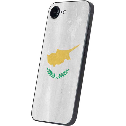Cyprus Flag Distressed iPhone 16e Skin