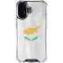Cyprus Flag Distressed iPhone 17 Clear Case
