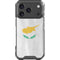 Cyprus Flag Distressed iPhone 18 Pro Clear Case