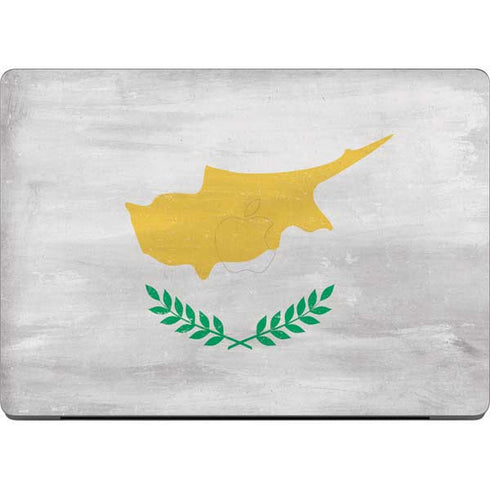 Cyprus Flag Distressed Apple MacBook Pro 14-inch Skin
