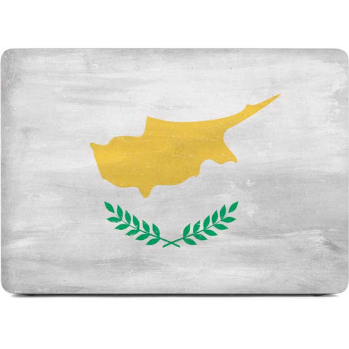 Cyprus Flag Distressed Apple MacBook Pro 16-inch Skin