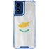 Cyprus Flag Distressed Moto G Play 4G (2024) Clear Case