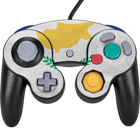Cyprus Flag Distressed Nintendo Skins