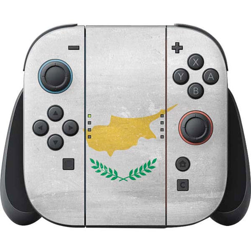 Cyprus Flag Distressed Nintendo Skins