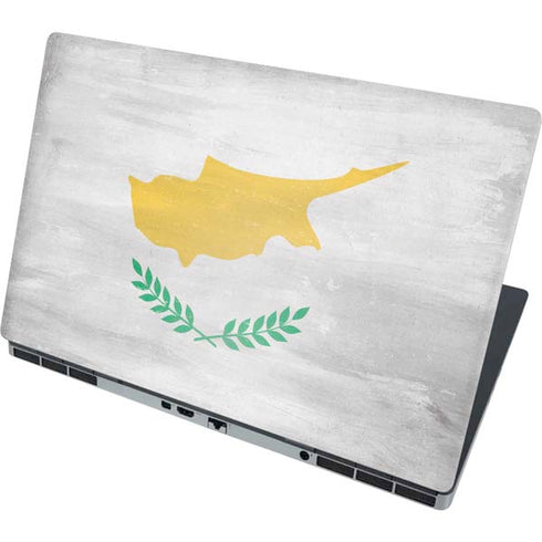 Cyprus Flag Distressed Dell Precision Skin