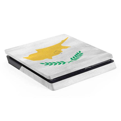 Cyprus Flag Distressed PlayStation PS4 Skins