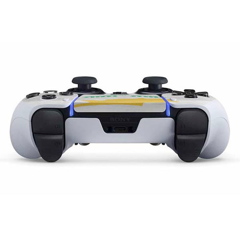 Cyprus Flag Distressed PS5 DualSense Edge Pro Controller Skin