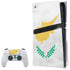 Cyprus Flag Distressed PS5 Pro Disk Bundle Skin