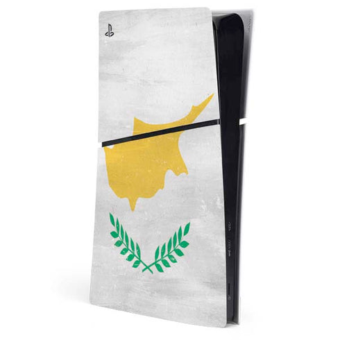 Cyprus Flag Distressed PlayStation PS5 Skins