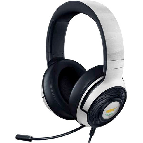 Cyprus Flag Distressed Razer Kraken X Skin
