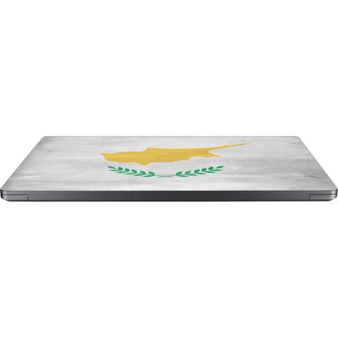 Cyprus Flag Distressed Surface Laptop 7 15in Skin