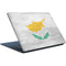 Cyprus Flag Distressed Surface Laptop Skin