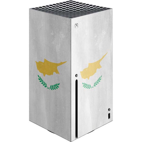 Cyprus Flag Distressed Xbox Series X Skins